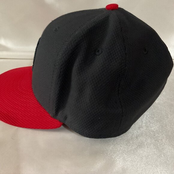 New Era 59FIFTY St. Louis Cardinals Fitted Hat 7 5/8 MLB Official Cap Black & Re - Picture 3 of 7